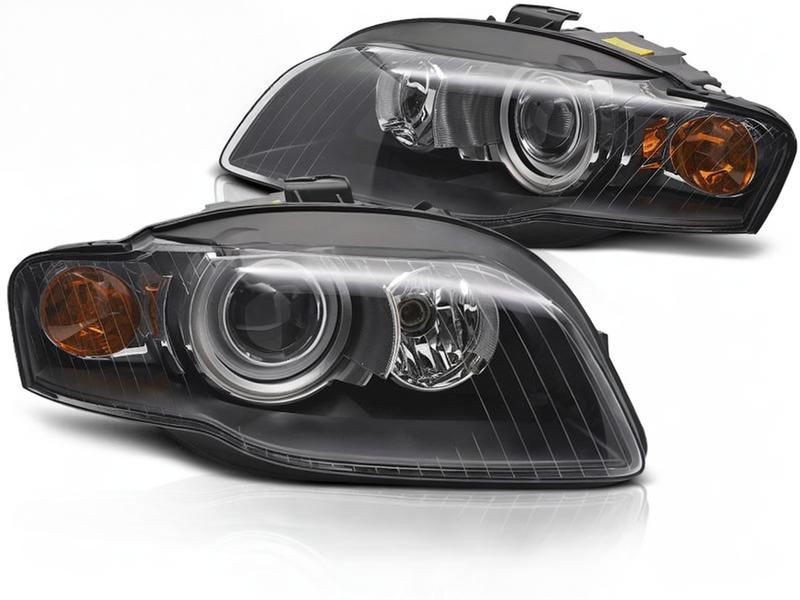 ๐ Fari Anteriori Adatto per Audi A4 B7 2004-2008 Xenon Nero ๐