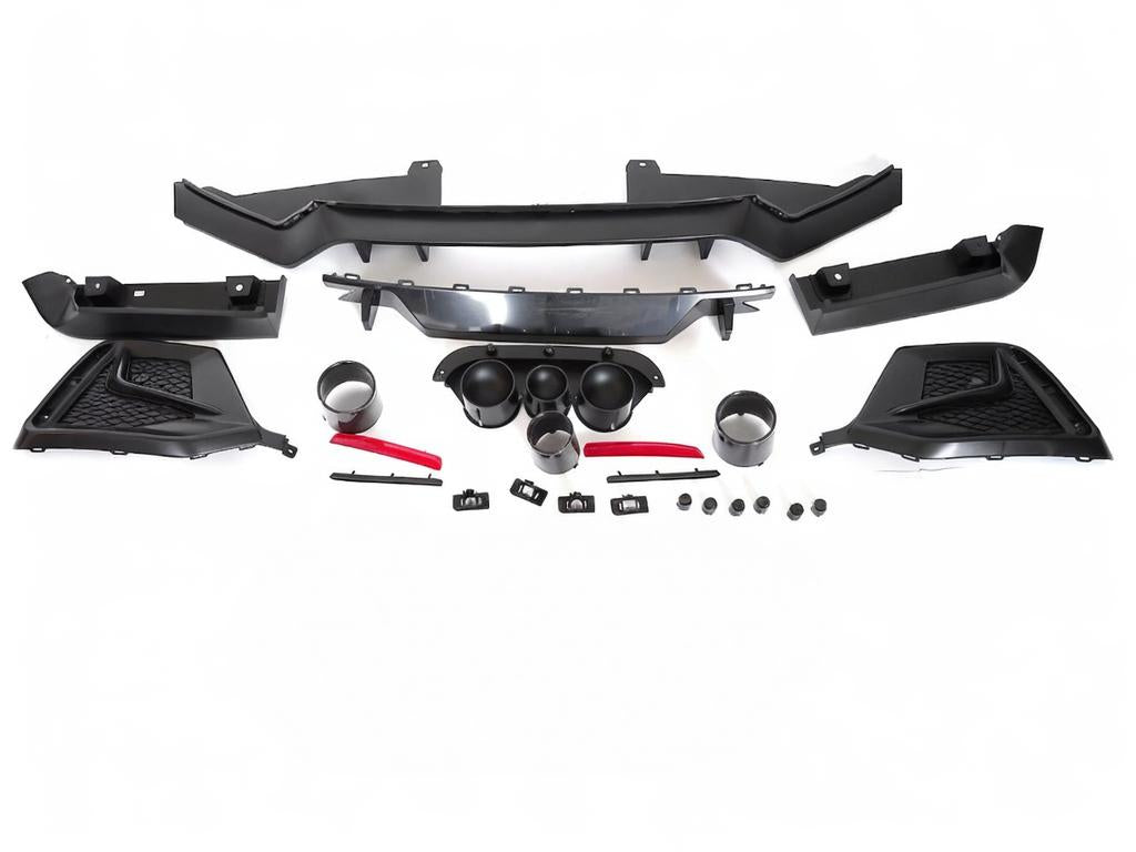 💕 Paraurti Posteriore Adatto per Honda Civic X Hatchback 16-21 Sport Style 💕