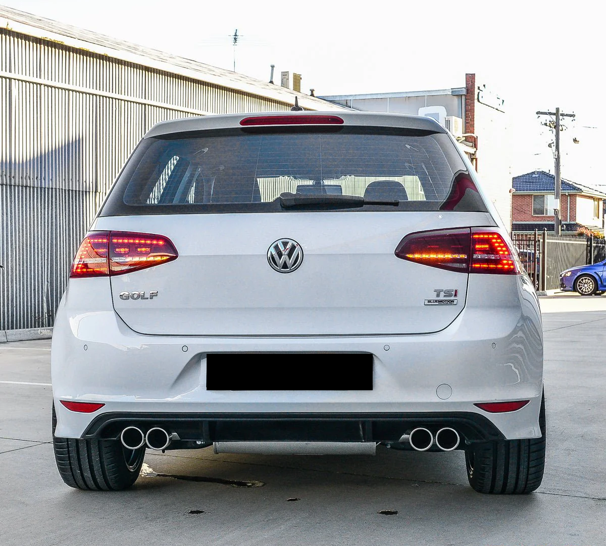 💫ART.7660 Paraurti Posteriore Stile R20 per VW GOLF 7 2013-2017 💫