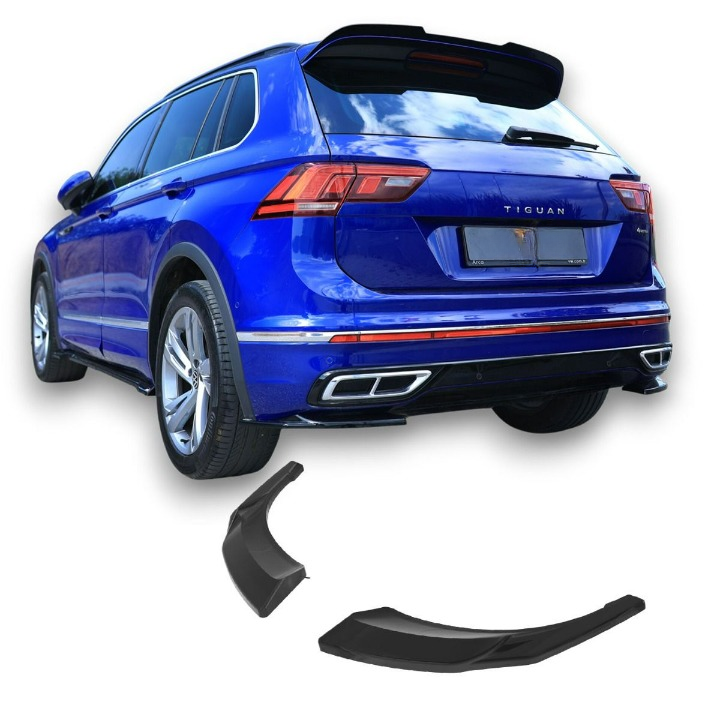 2430⭐Splitter laterale diffusore adatto per Volkswagen Tiguan Mk2 R‑Line 15–20⭐