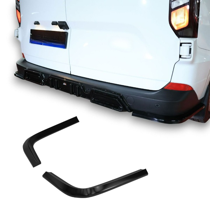 2458 ⭐Splitter laterale diffusore adatto per Ford Transit Custom Mk2 (2023+)⭐