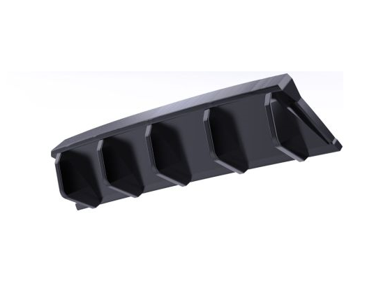 💫ART.2426 DIFFUSORE ADATTO PER VOLKSWAGEN TIGUAN MK2 R-LINE 2015-2020💫