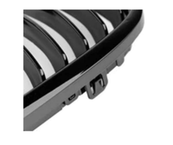 ๐ Griglia Anteriore Adatto per BMW Serie 3 E90 E91 LCI 08-12 Nero Lucido ๐
