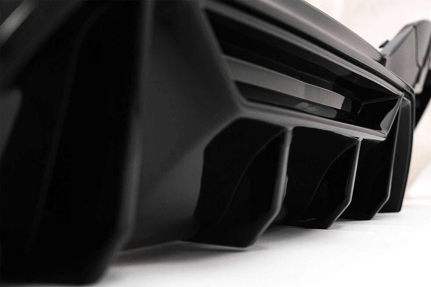 Diffusore Paraurti Doppia Uscita ADATTO per BMW Serie 1 F20 F21 LCI 15-19 Nero