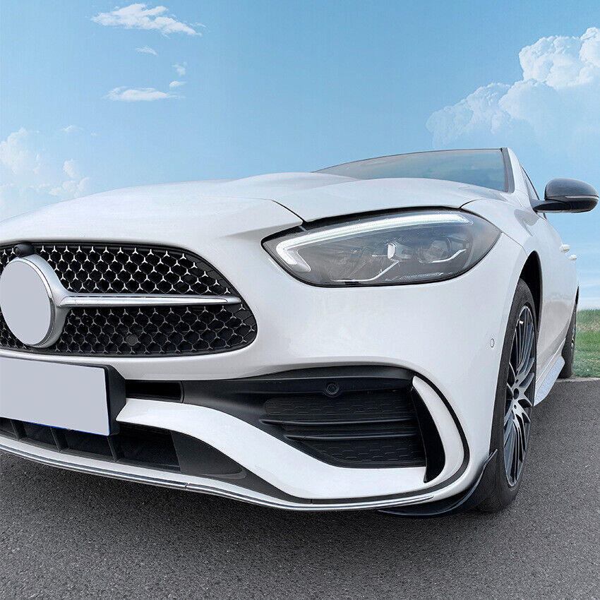 AMG OTTICA FLICS AERO FLAPS ANTERIORI NERO ADATTO PER MERCEDES W206 CLASSE C