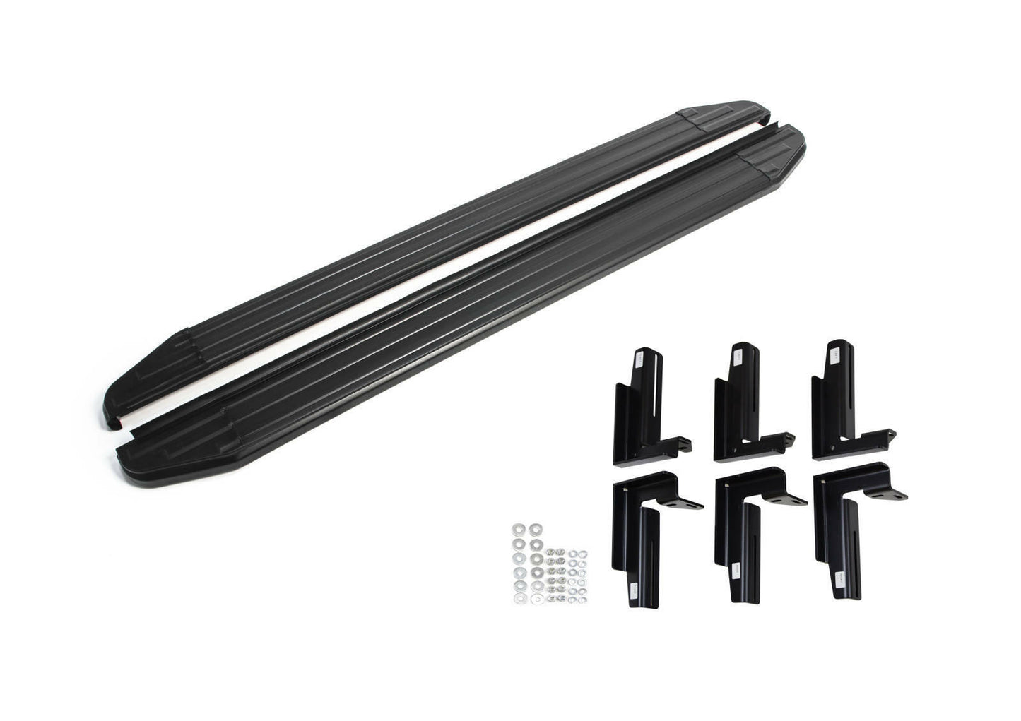 Pedane Laterale Sottoporta per Nissan Navara NP300 4d 2015+ Premium Black