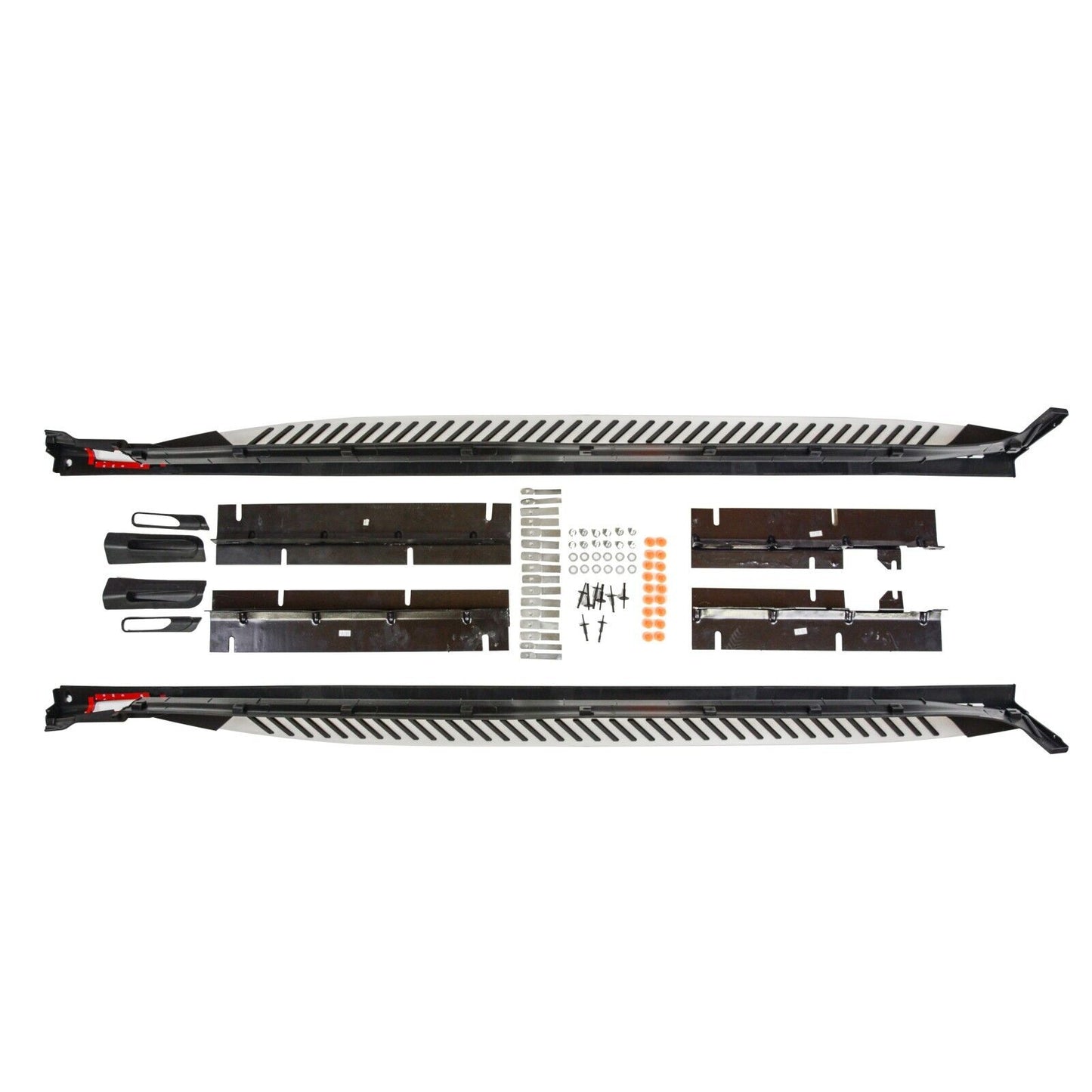 PEDANE LATERALE SOTTOPORTA ALLUMINIO ADATTO PER BMW X3 G01 / X4 G02