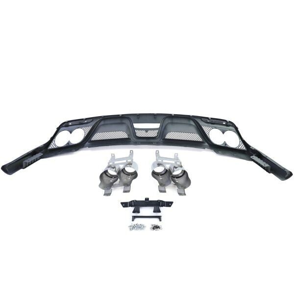 Rear Bumper Rear Diffuser Fit For Mustang 2015 - 2017