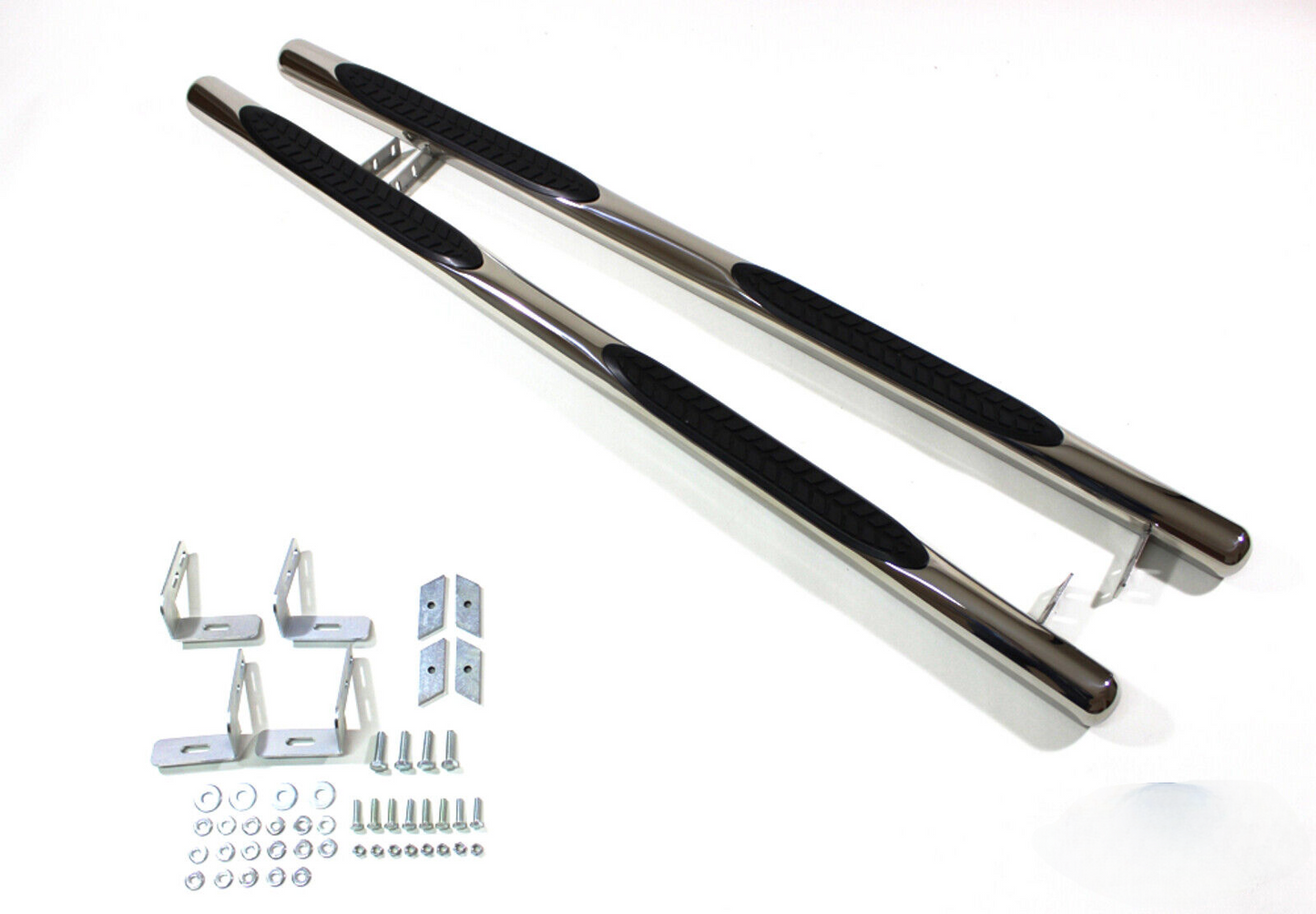 PEDANE ADATTI PER TOYOTA RAV4 2006-2012 4por MINIGONNE SOTTOPORTA INOX