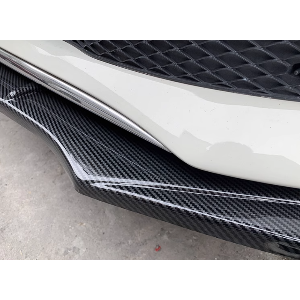 ✔️FRONT SPLITTER SUITABLE FOR ⭐MERCEDES W176 2016+⭐CARBON BLACK✔️