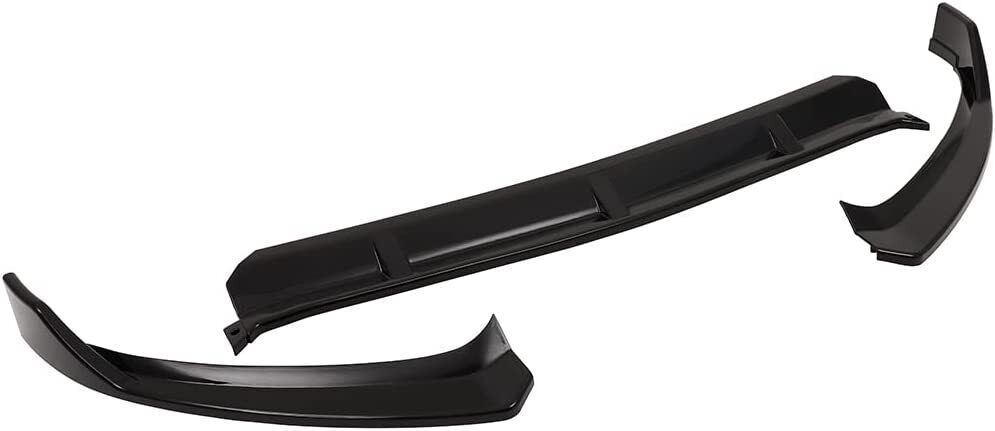 🌞SPLITTER ANTERIORE ADATTO PER MERCEDES C CLASSE W205 NERO LUCIDO🌞