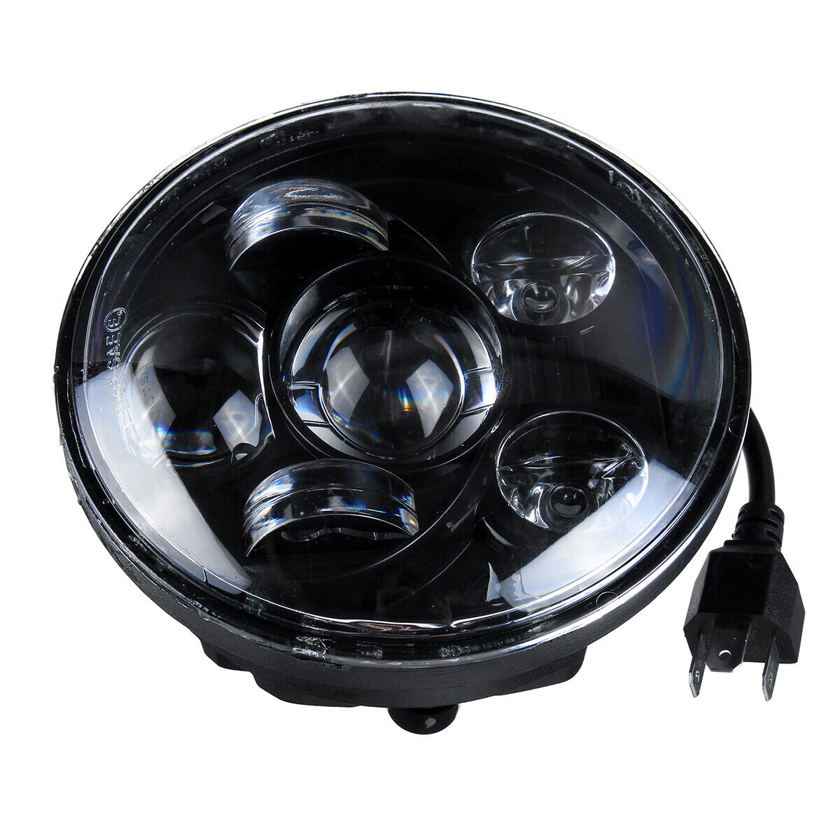 💫Fari Proiettore Hi-Lo Beam LED 5,75"" 5-3/4"" Principale Pollici Per Moto💫