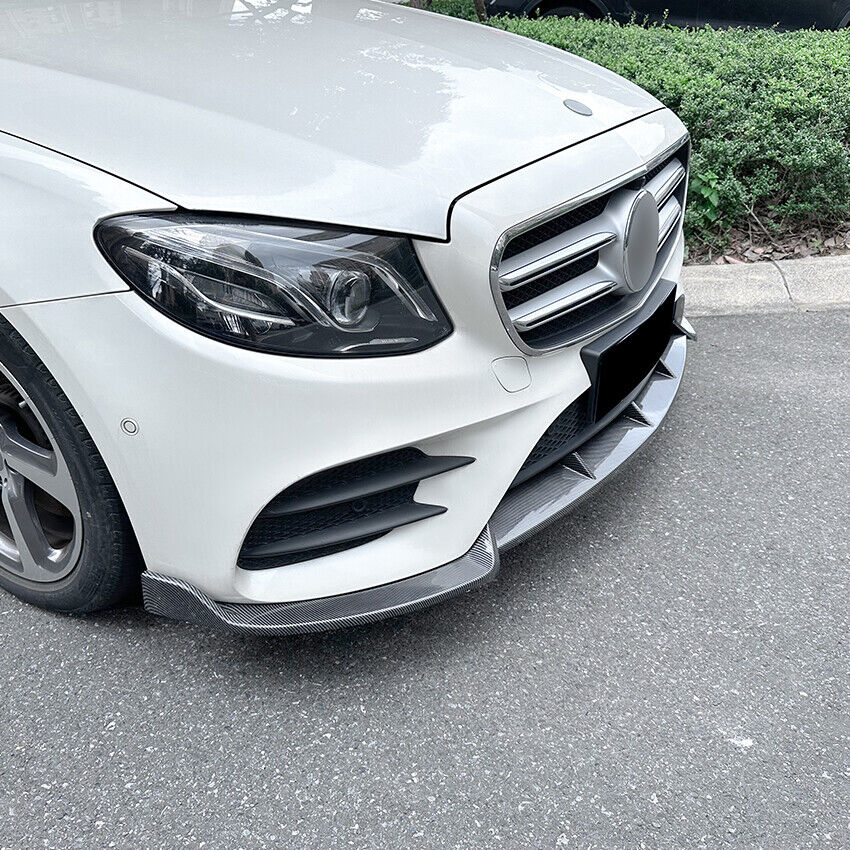 ⭐SPLITTER ADATTO MERCEDES CLASSE E W213 16-21 Carbon Nero⭐