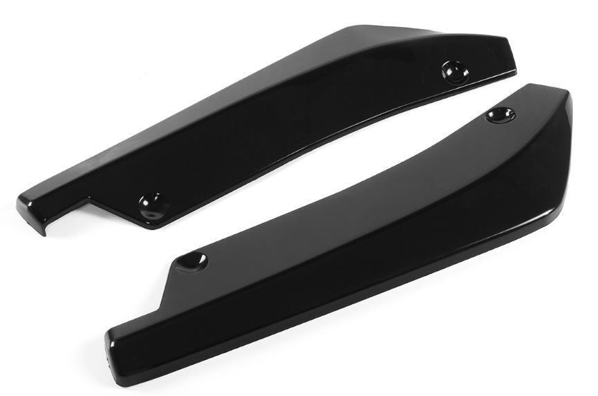 ⭐AERO FLAPS SUITABLE FOR AUDI A3 A4 A5 A6 A7 B8 S3 BLACK ⭐
