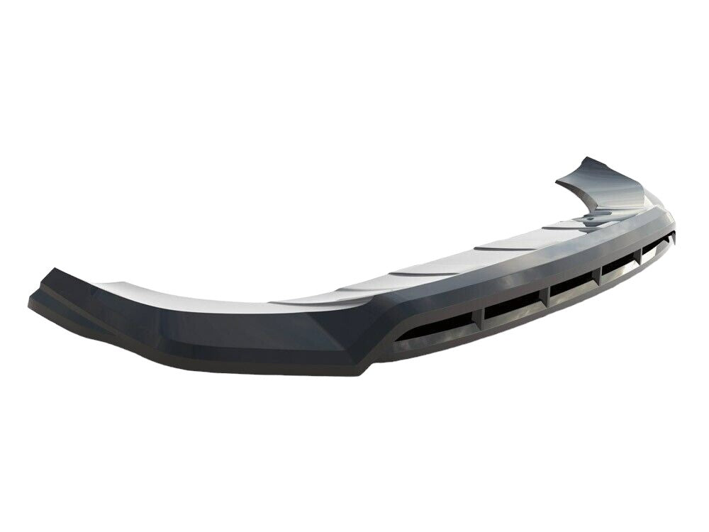 ✔️SPLITTER ANTERIORE ADATTO PER PORSCHE CAYENNE SPORT DESIGN MK3 NERO LUCIDO✔️