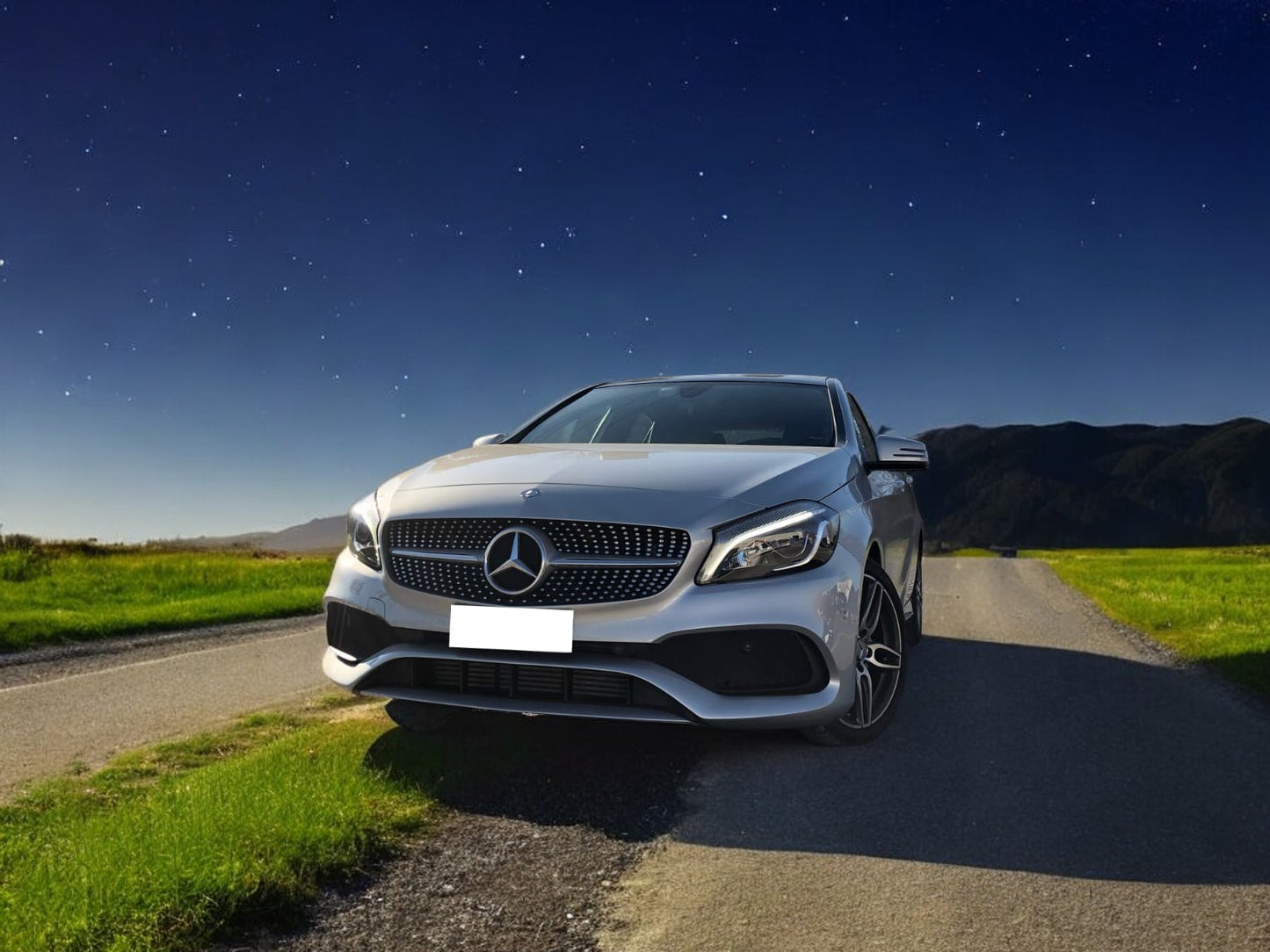 ⭐GRIGLIA DIAMANTE ADATTO PER MERCEDES CLASSE A W176 2012 - 2015⭐
