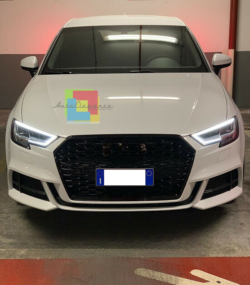 💎HONEYCOMB GRILLE RS3 LOOK SUITABLE FOR Audi RS3 8V 2016 - 2019💎