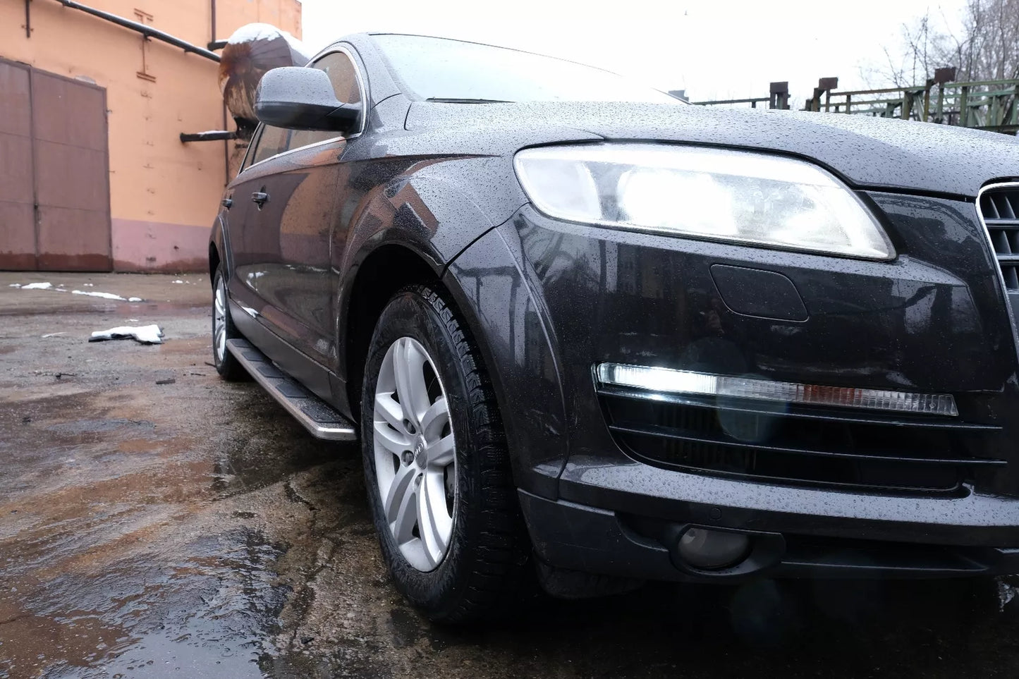 ⭐ Pedane laterali Gradini Scale per Audi Q7 4L 2006-2015 Running Boards Side Steps ⭐