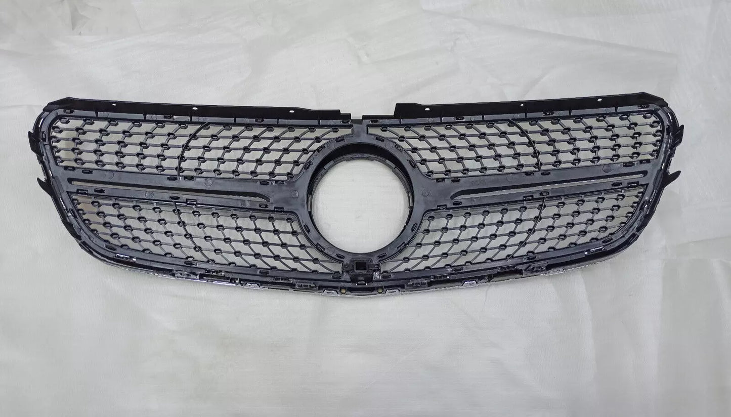 💥Griglia Radiatore Diamantata adatto per Mercedes BenzClasse V W447 2014-2018💥