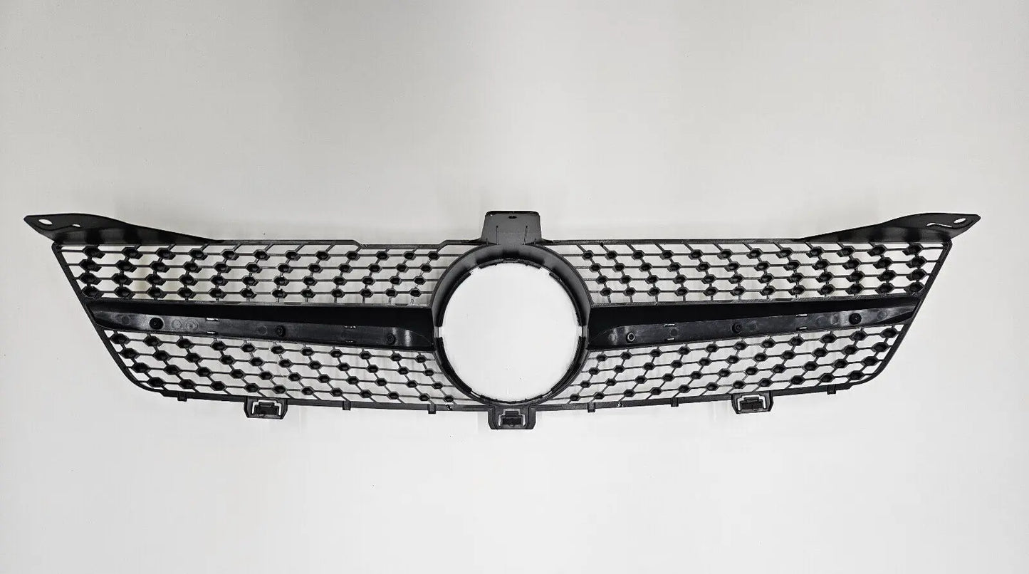 💥GRIGLIA RADIATORE NERO DIAMANTE ADATTO PER Mercedes Benz W219 CLS Kl 08-11💥