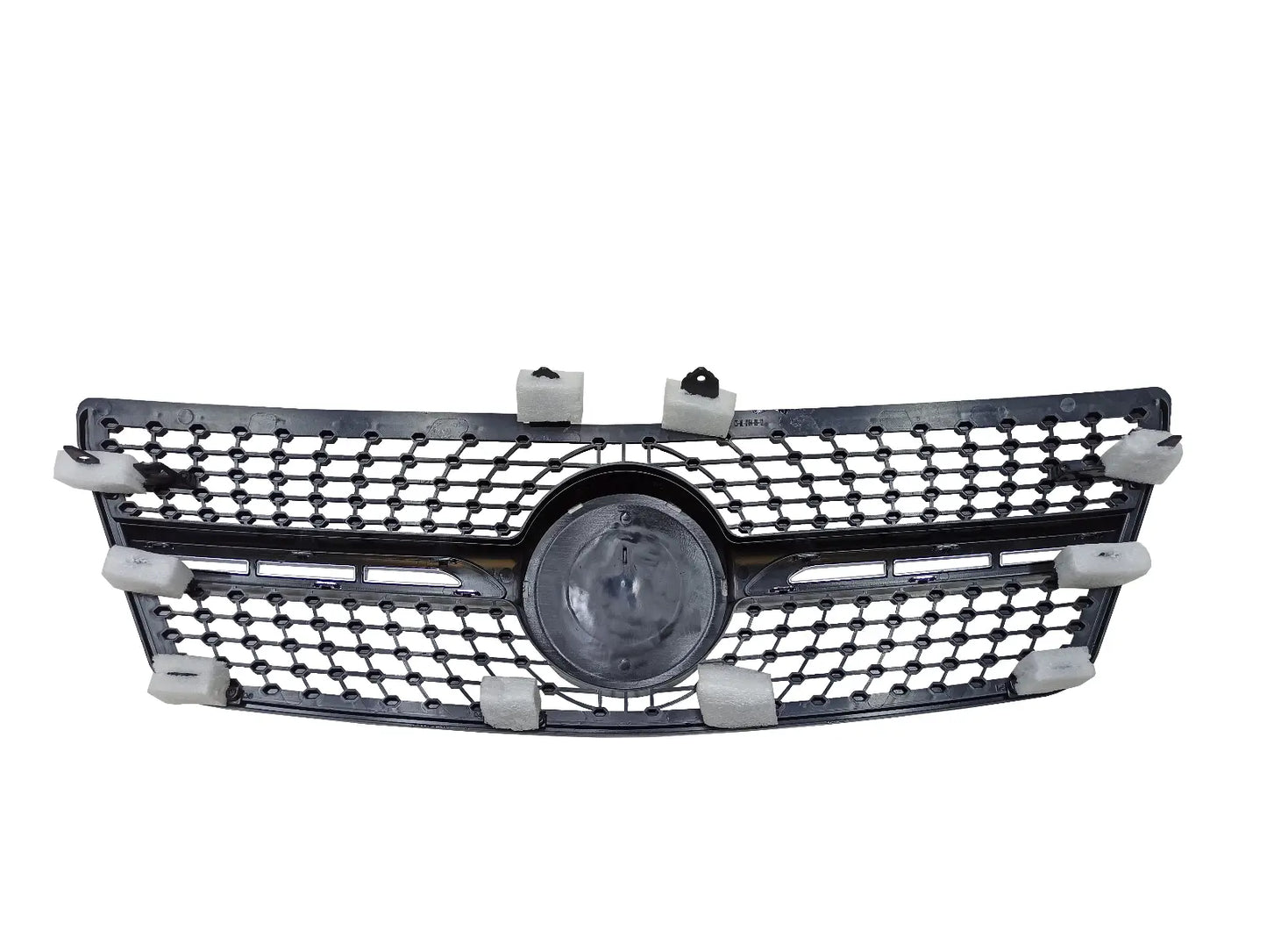 💥GRIGLIA RADIATORE NERO DIAMANTE ADATTO PER Mercedes Benz ML W164 09-11💥