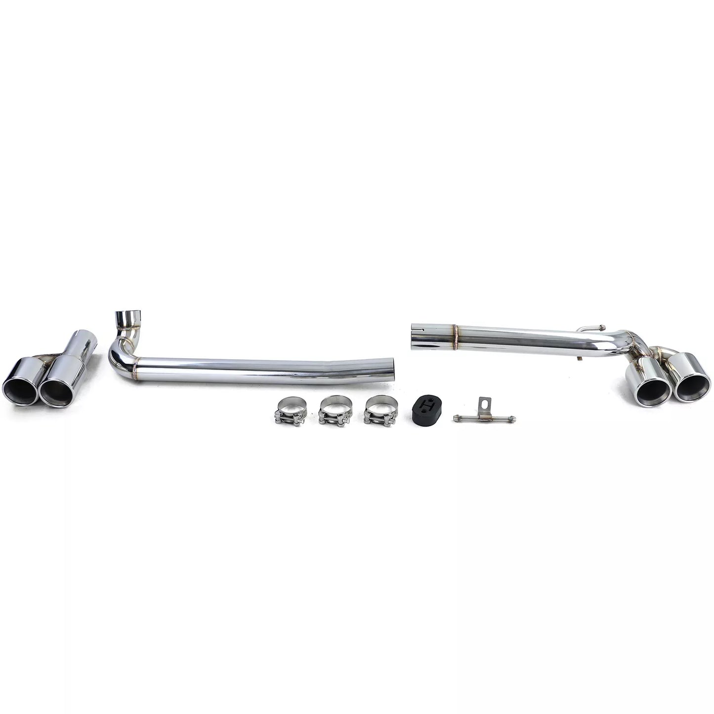 🔥Kit conversione tubo di scarico duplex a 4 tubi per BMWE90 E91 323 325 328 330🔥