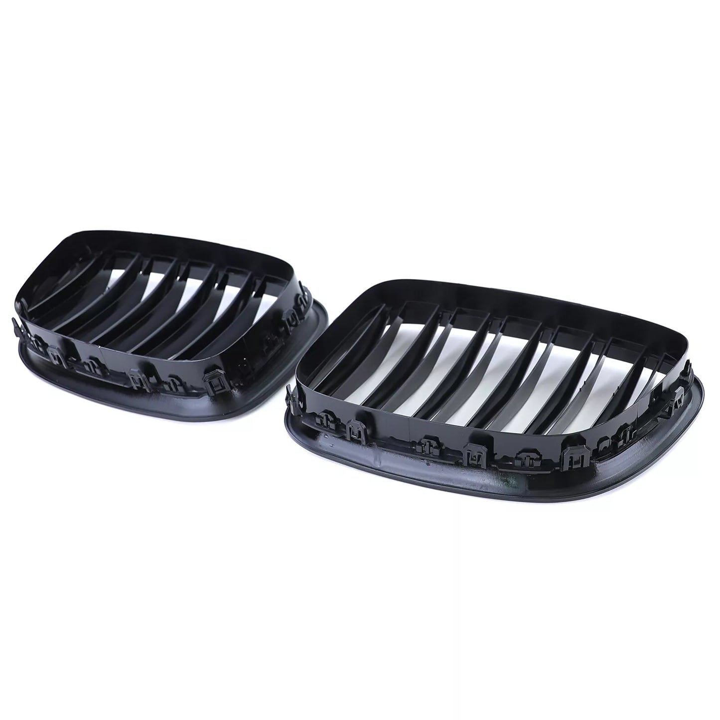 🔥Griglia del radiatore sportiva a doppia barra lucida per BMW Serie 5 GT F07🔥