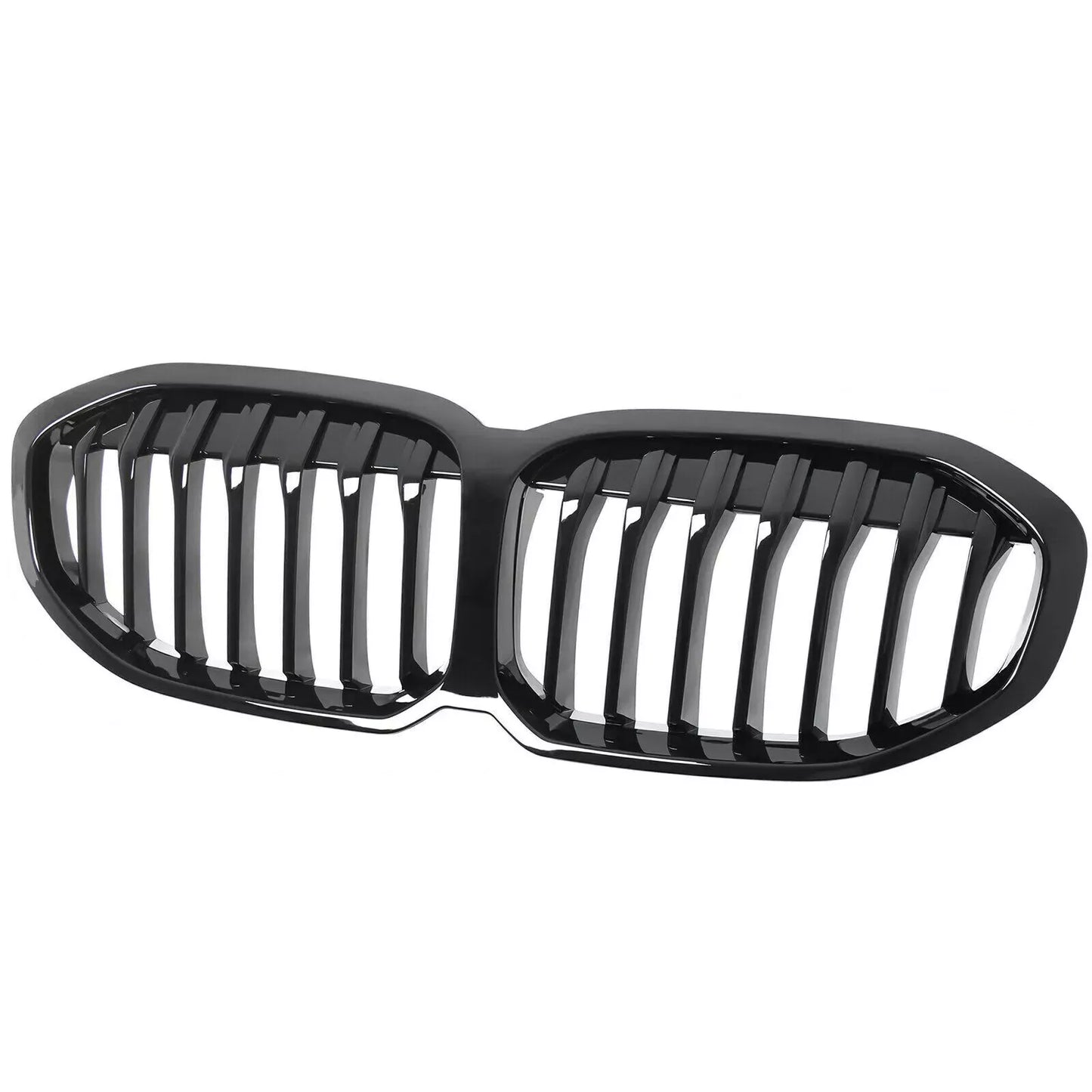 ❄️1243 GRIGLIA ANTERIOR ADATTO PER BMW SERIE 1 F40 NERA LOOK M SPORT❄️