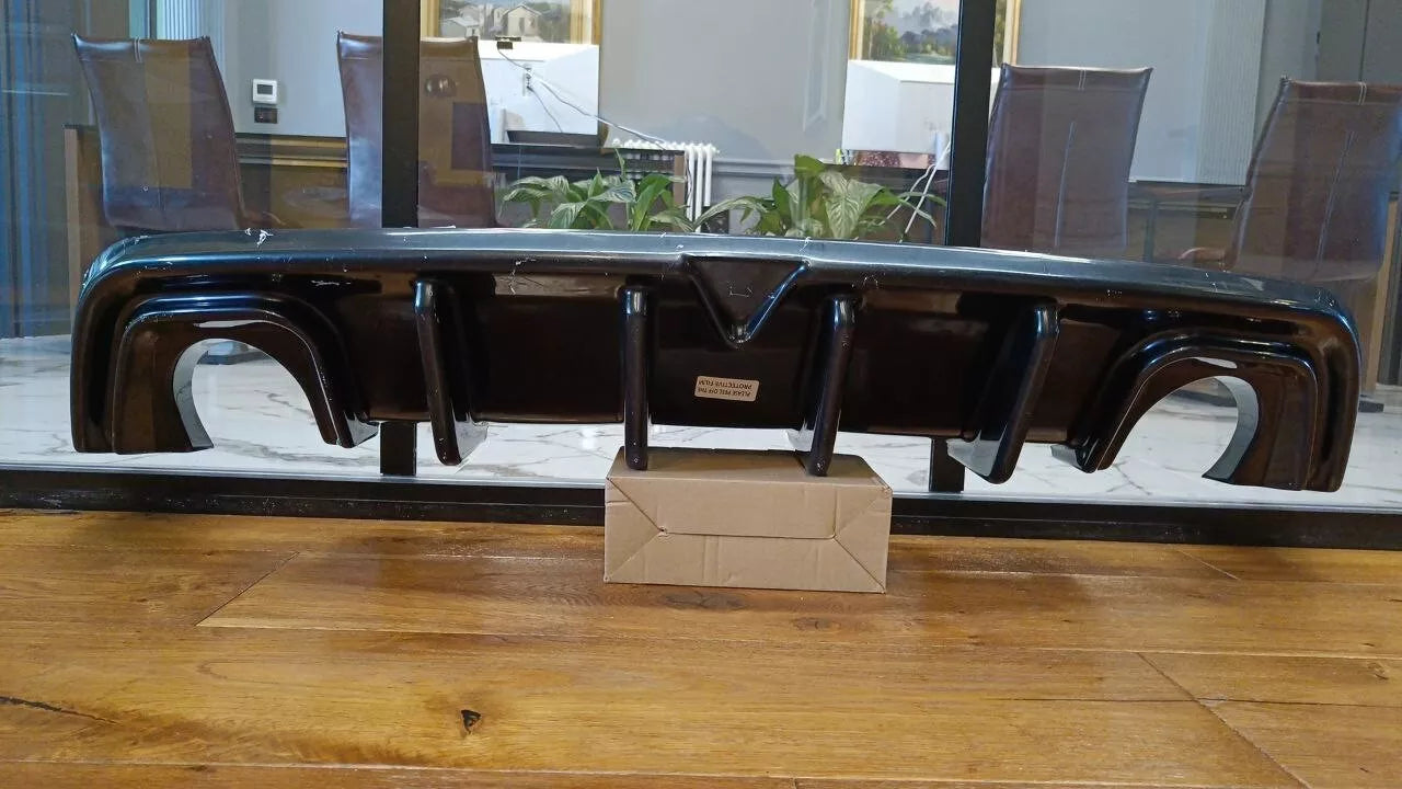 1924⚡DIFFUSER SUITABLE FOR ALFA ROMEO GIULIETTA LOOK TUNING GLOSSY BLACK⚡