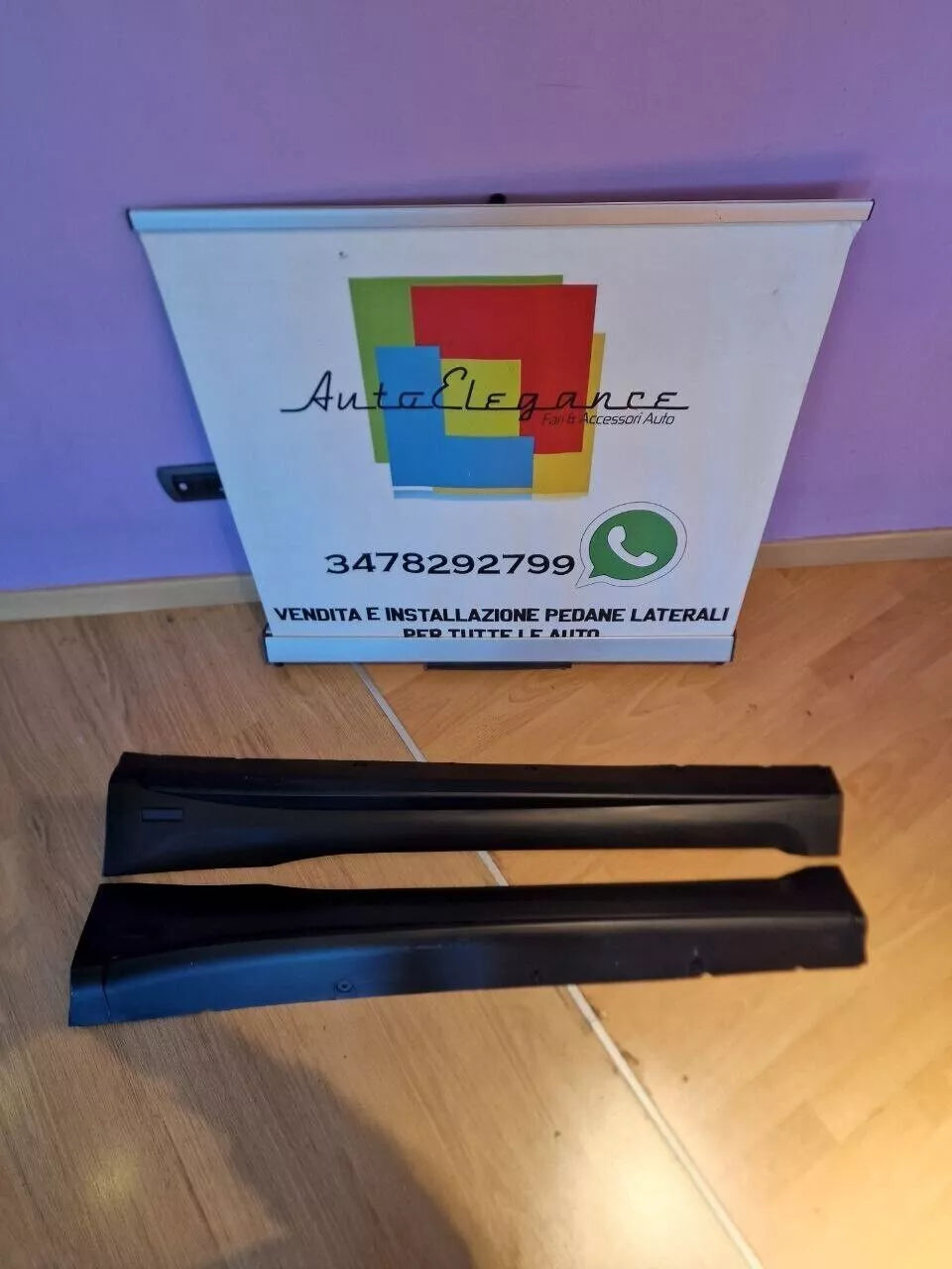 ✨0123 MINIGONNE ADATTO PER SMART 453 FOR TWO ABS LOOK BRABUS (GREZZE)✨
