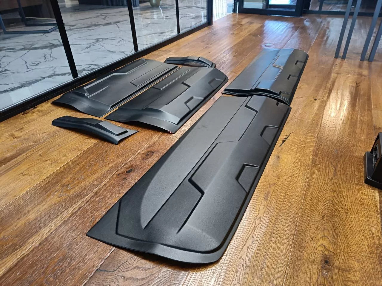 ⭐1803 DOOR PROTECTION RANGER T6 T7 T8 2012-2022 JUMBO LOOK MATT BLACK⭐