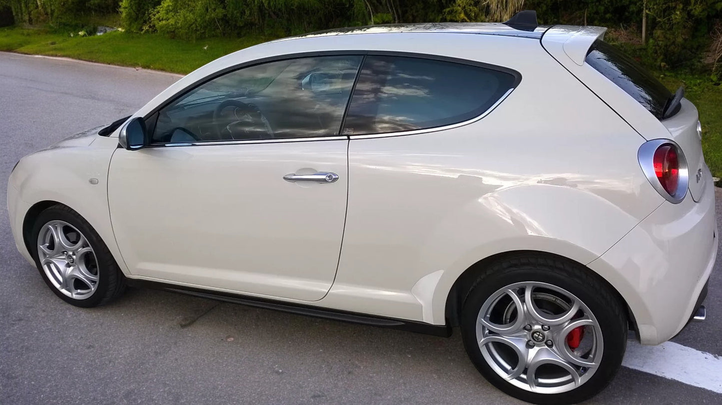⭐Minigonne laterari "Giulietta Quadrifoglio" in ABS adatto per Alfa Romeo MITO⭐