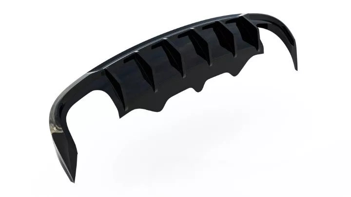 ⭐Glossy Black Rear Diffuser Suitable for Audi S5 Sportback 8T⭐