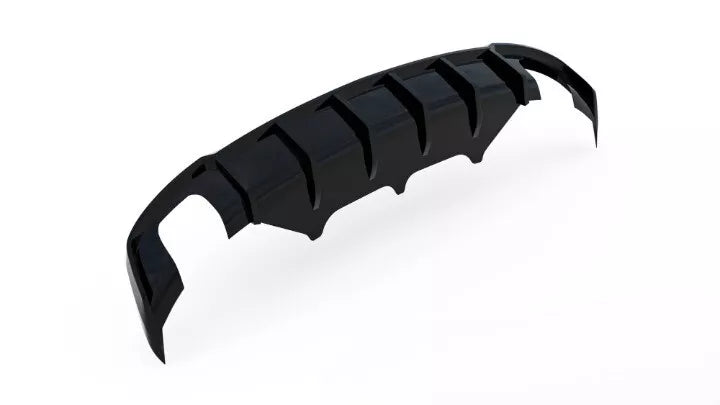 ⭐ Diffusore posteriore nero luci adatti per Audi A7 S-Line C7t⭐