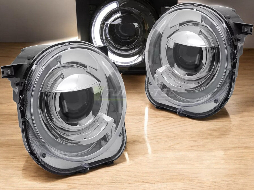 🐦🔥FARI ANTERIORI ADATTO PER JEEP RENEGADE 14- TUBO LUCE CROMATO -LPCH52🐦🔥