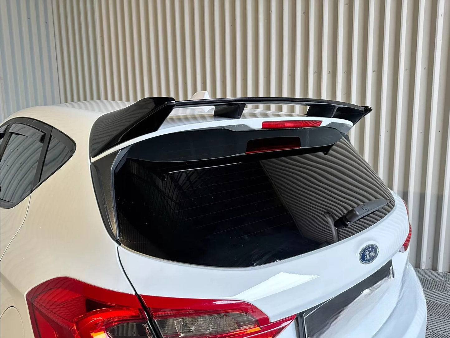 ⭐SPOILER TETTO ADATTO PER FORD FIESTA MK8 STANDARD/ST-LINE (2017-) PU UNPAINTED⭐