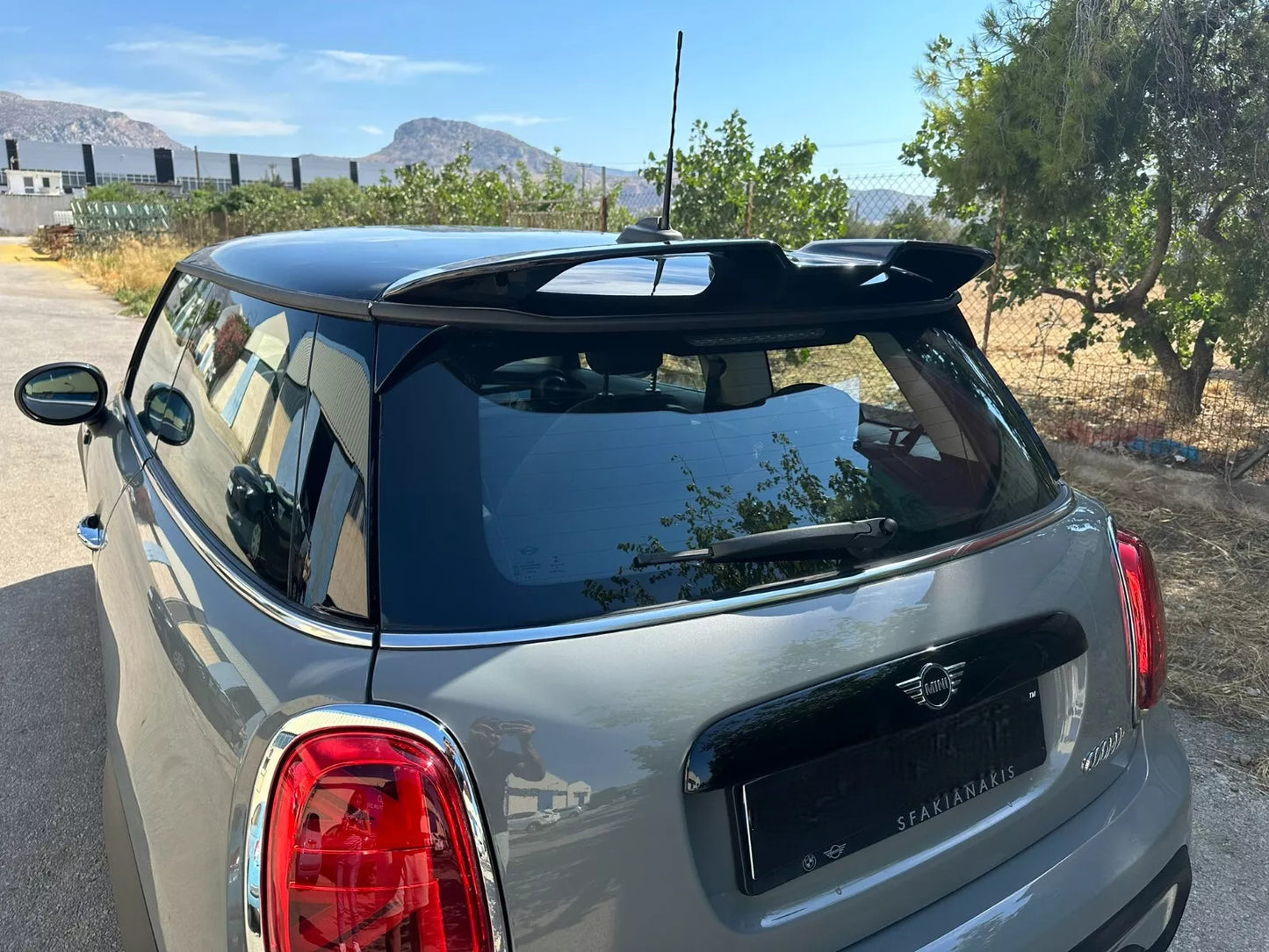 💫SPOILER TETTO ADATTO PER MINI COOPER F55/F56 PU UNPAINTED💫