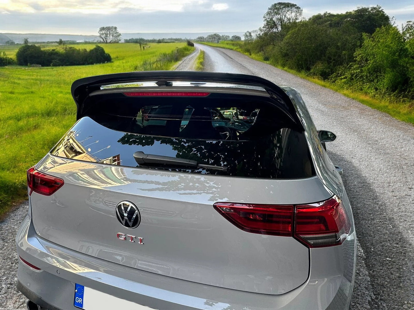 💫ROOF SPOILER SUITABLE FOR VOLKSWAGEN GOLF MK8 / MK8.5 GTI / R PU UNPAINTED💫