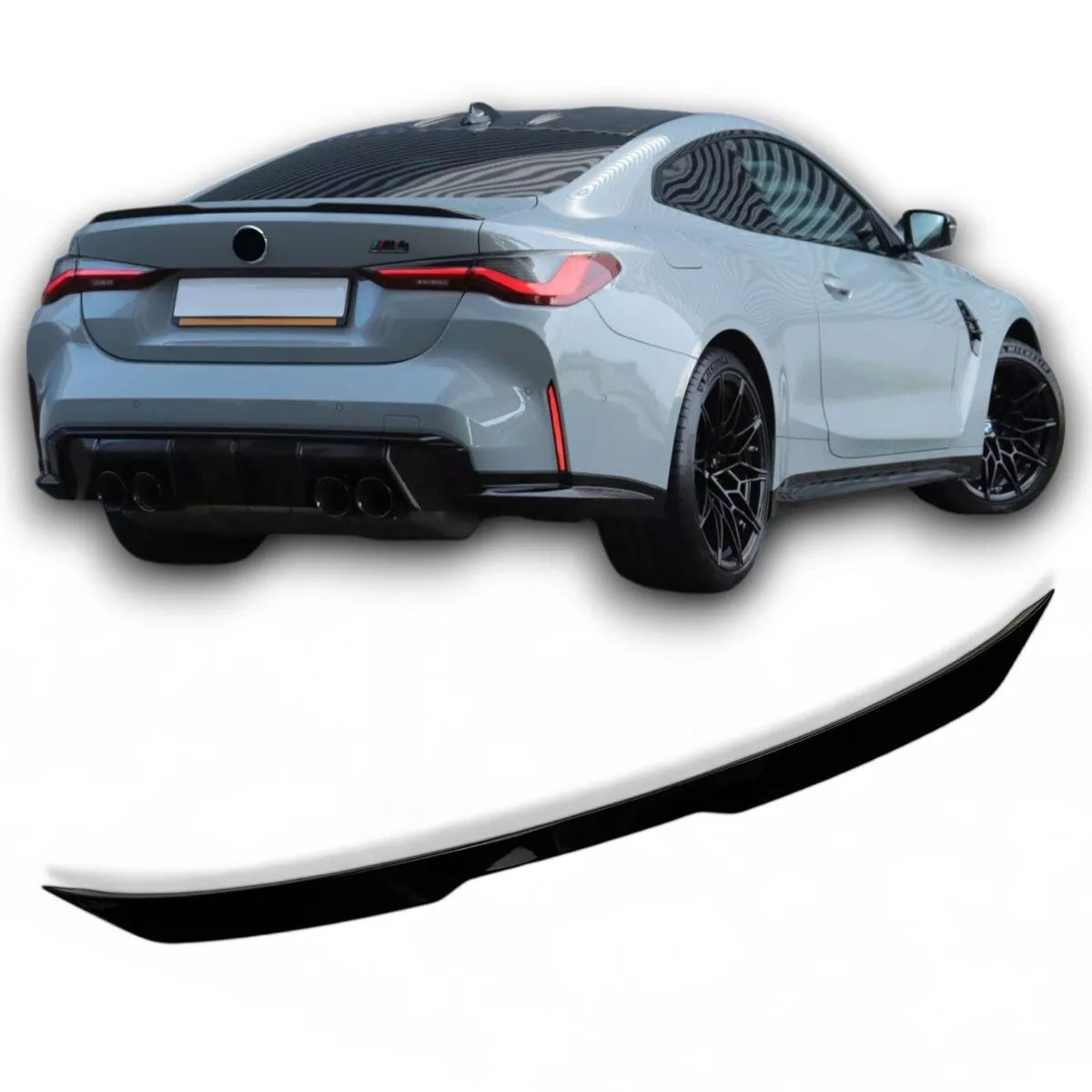 🔥SPOILER POSTERIORE M4 CS DESIGN ADATTO PER BMW SERIE 4 G22 COUPE🔥