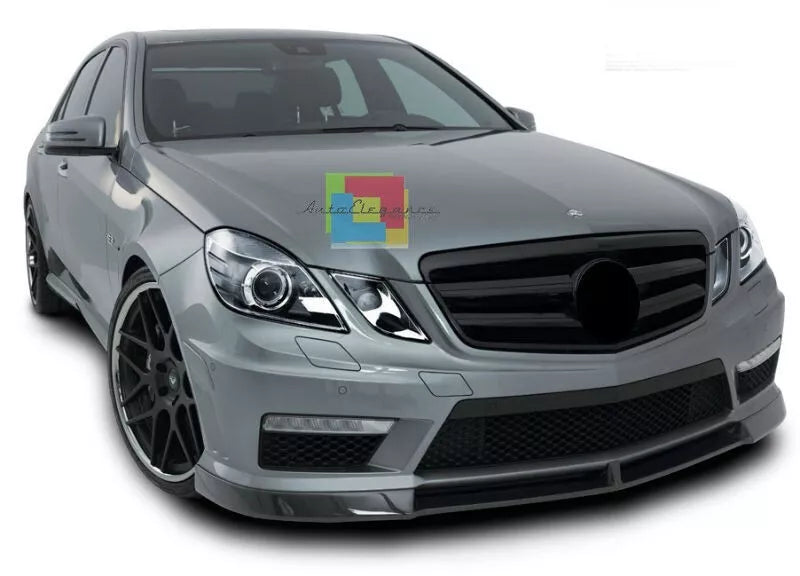 MERCEDES CLASSE E W212 2009-2013 griglia radiatore effetto AMG, nero opaco-