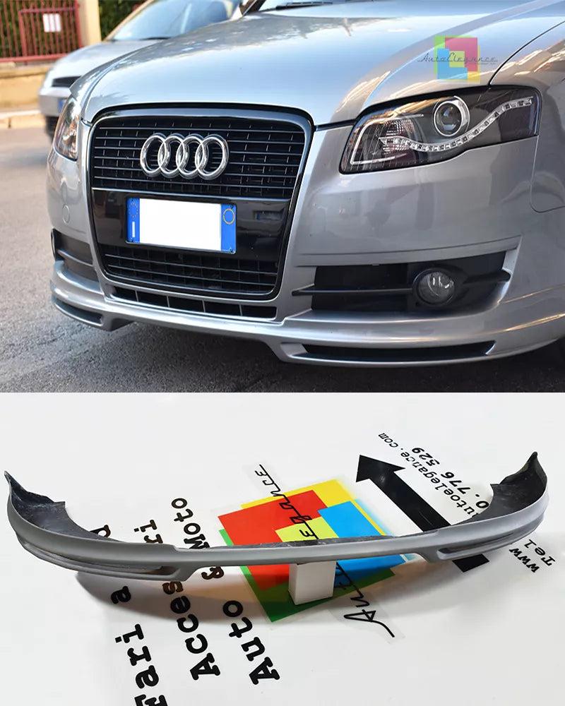 Spoiler anteriore Audi A4 B7 2004-2007 Unten Stoßstange Design S4 S Line