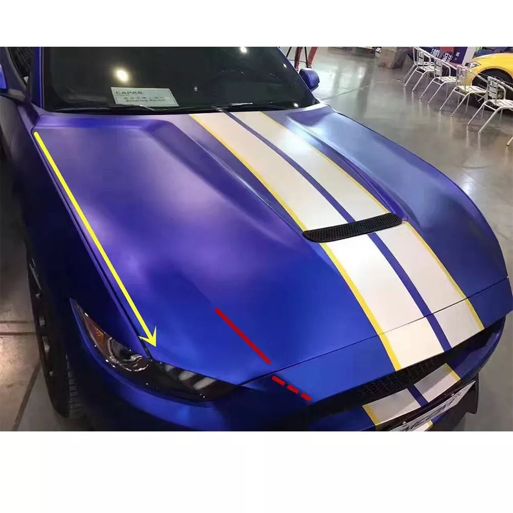 🔥Cofano Copertura Ventilazione Grig Adatto Per Ford Per Mustang 15-17 GT350🔥