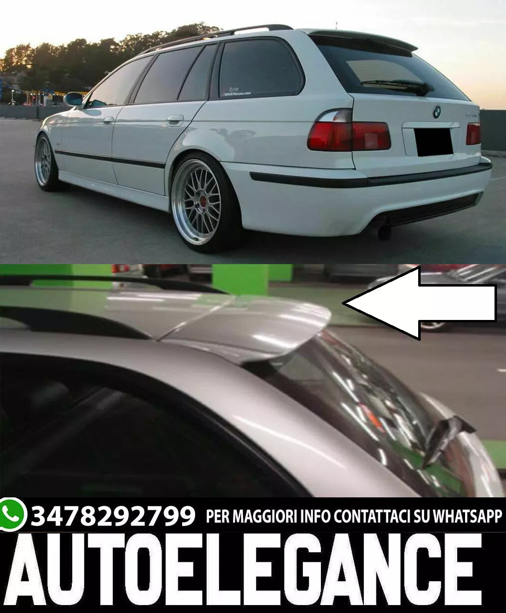 SPOILER POSTERIORE SUL TETTO PER BMW SERIE 5 E39 TOURING SW DESIGN M SPORT .-