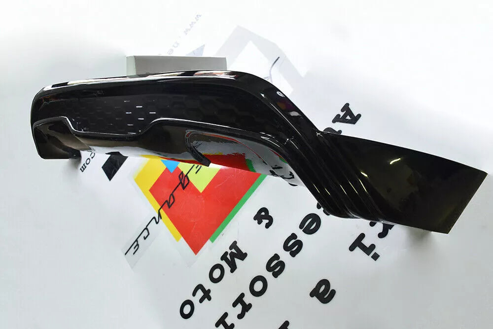 0042🔥SOTTO PARAURTI RS LOOK FORD FIESTA MK7 2008-2017 DIFFUSORE ABS NERO🔥