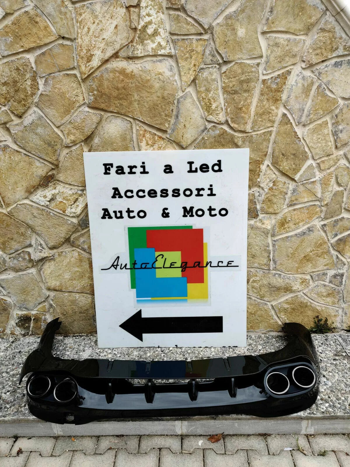 0810⭐Diffusore e terminali di scarico cromati adatti per Mercedes CLA W118⭐
