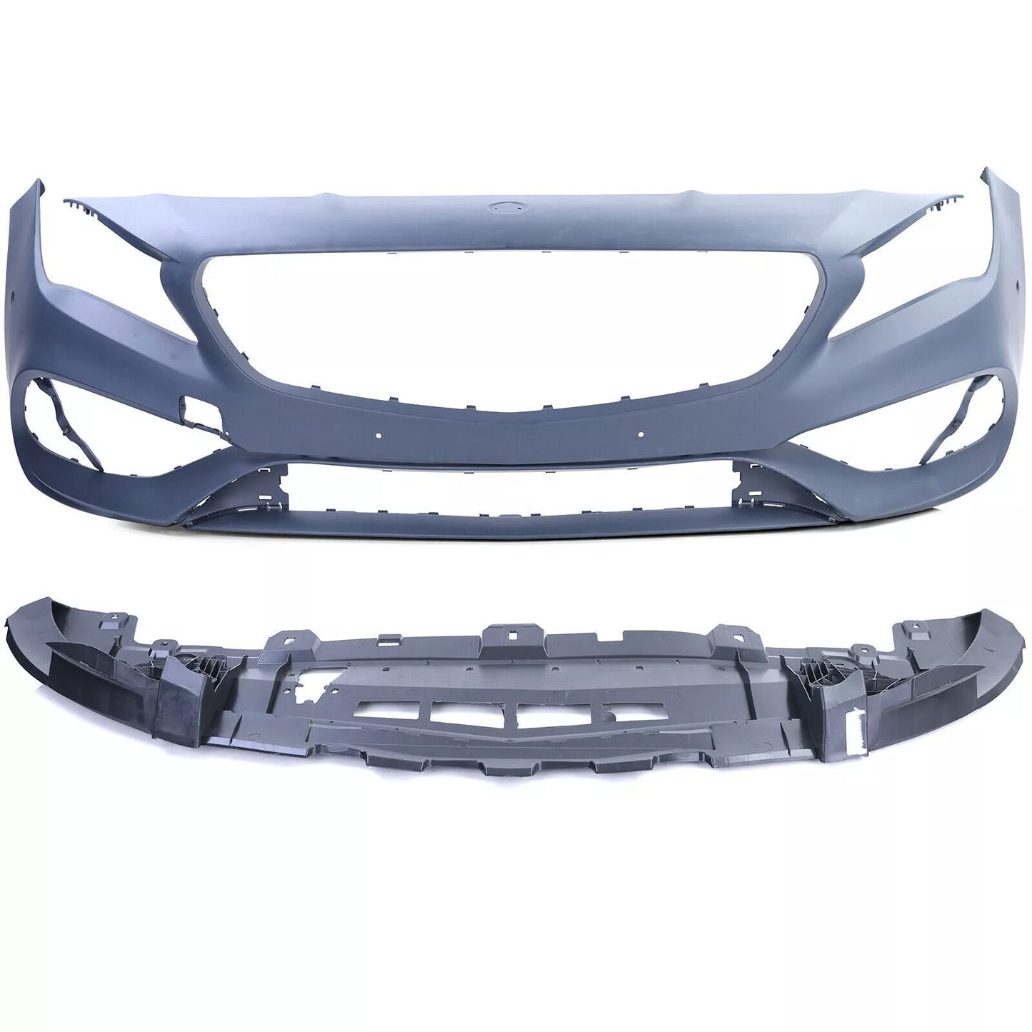 Paraurti anteriore look sportivo adatto per Mercedes CLA C117 X117 13-19