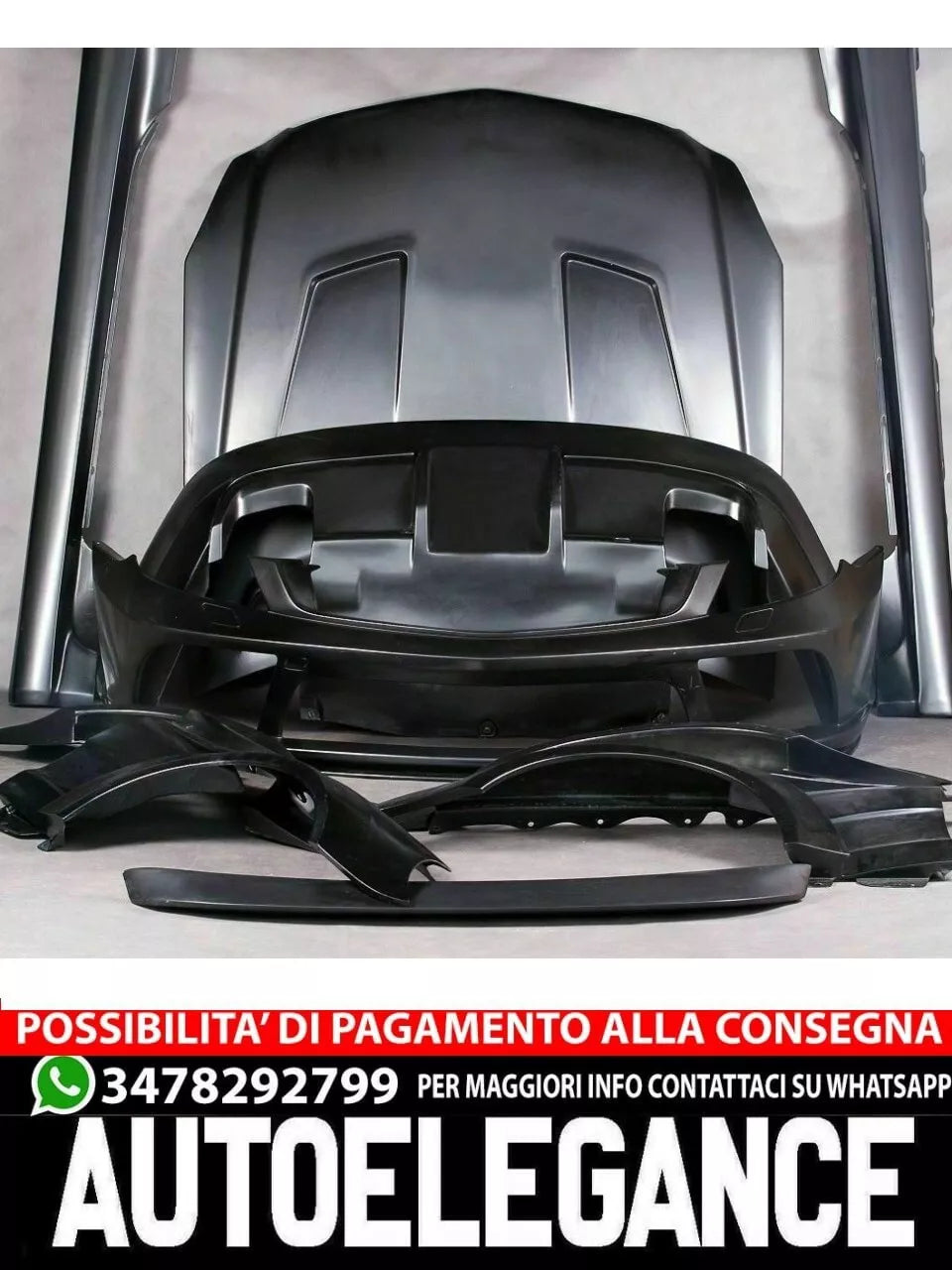 Kit carrozzeria adatto per Mercedes Sl R230 2001-2012