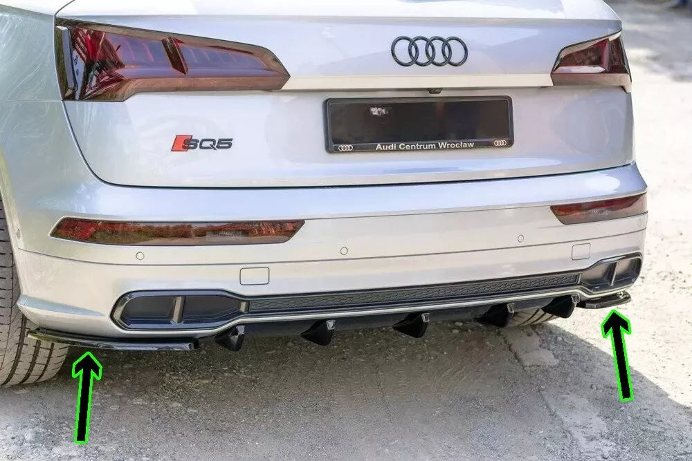 🔥FLAP ADATTO PER AUDI Q5 2017-2020 SLINE SQ5 NERO LUCIDO🔥