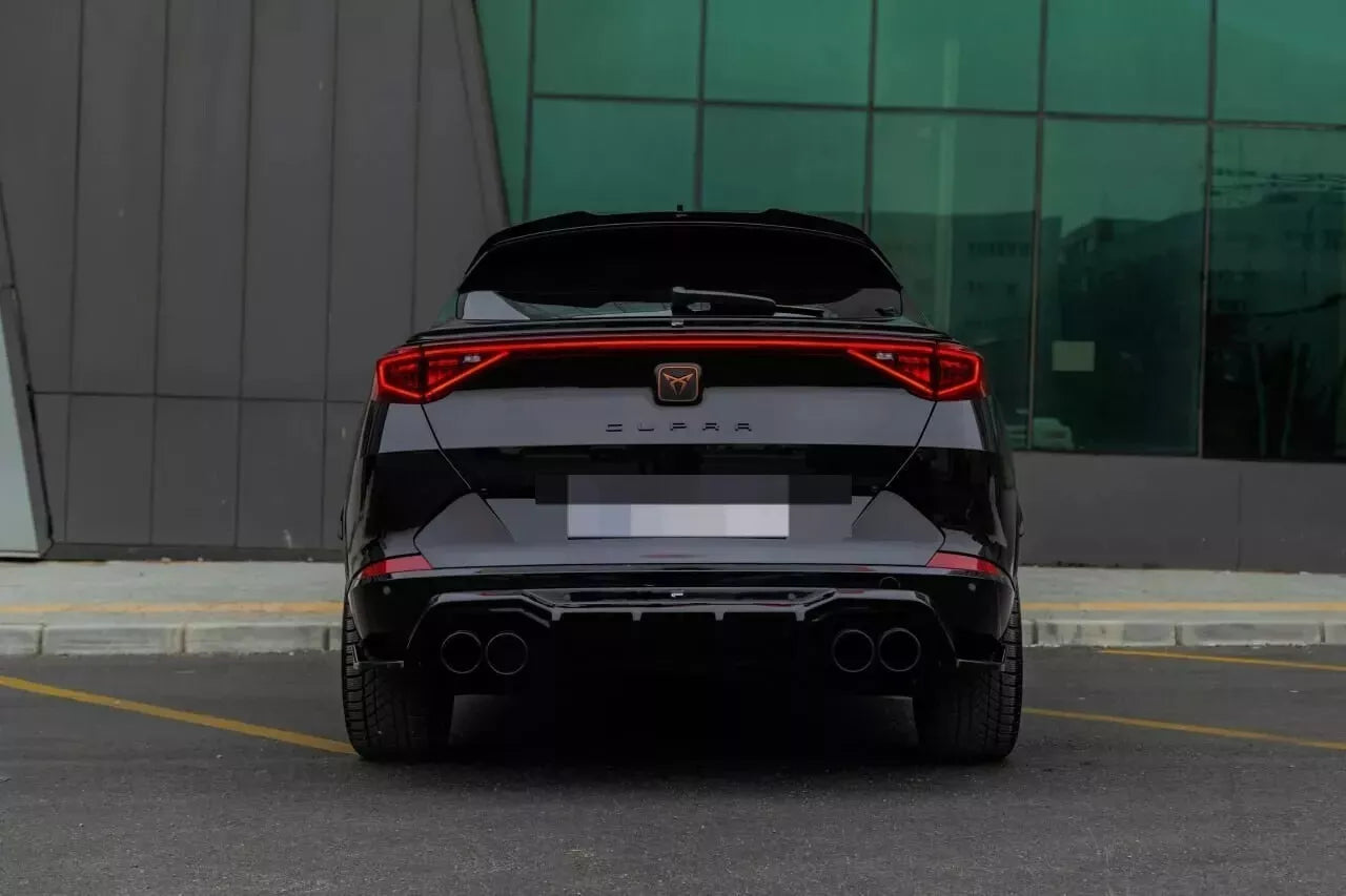 ⭐DIFFUSORE ADATTO PER CUPRA FORMENTOR 2020+ NERO LUCIDO⭐
