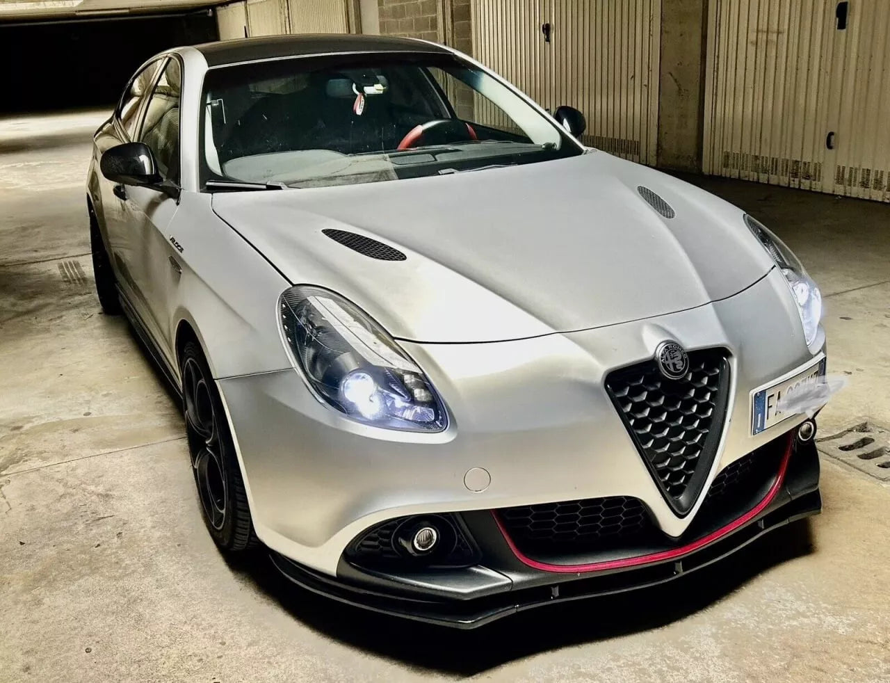 0274š„SPOILER SOTTO PARAURTI ANTERIORE COMPATIBILE PER ALFA ROMEO GIULIETTAš„